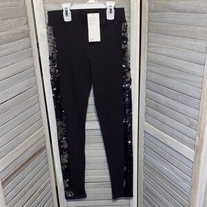 H&M Black Knit Fabric